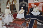 Moharram ul-Haraam: Huzoor-e-'Aali (tus) Saiyedna saheb with Mazoon Maulaa and Mukaasir Maulaa